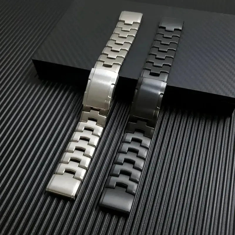 22mm 26mm Titanium Band for Garmin Strap Fenix 7X 7/6 6x Pro 5x Plus Forerunner 965 Quick Release Alloy Metal Bracelet Correas Pinnacle Luxuries