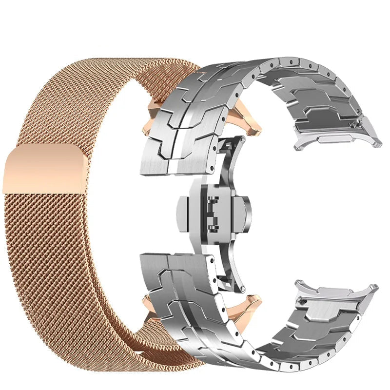 Titanium DuoFlex Band Set – The Ultimate 2-in-1 Upgrade for Samsung Galaxy Watch Ultra 47mm