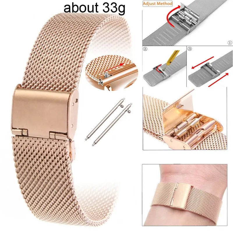 Premium Pinnacle Bands For Fossil Gen 6 44mm | Gen 5/5e 44mm/45mm Pinnacle Luxuries