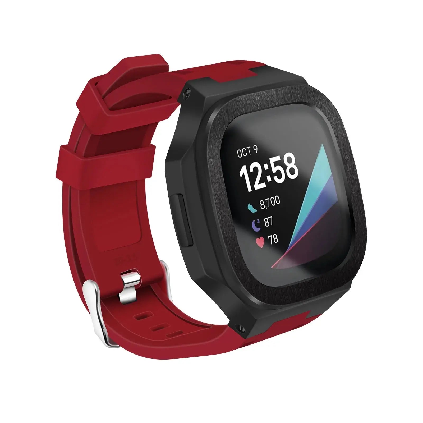 TitanFlex Band & ArmorShield Protector for Fitbit Versa 3/4 & Sense 1/2