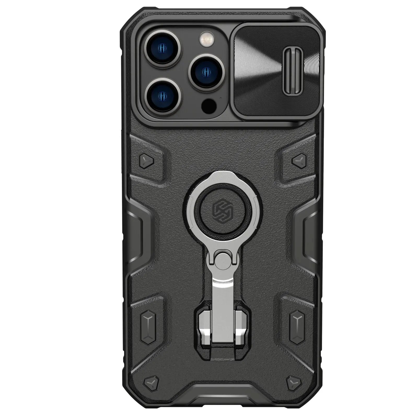 Cam Shield 360 Armor Kickstand Case For iPhone 14 - Pinnacle Luxuries